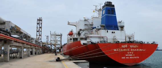 1st LPG carrier called at  KPL  by M V Maharshi Bhardwaj